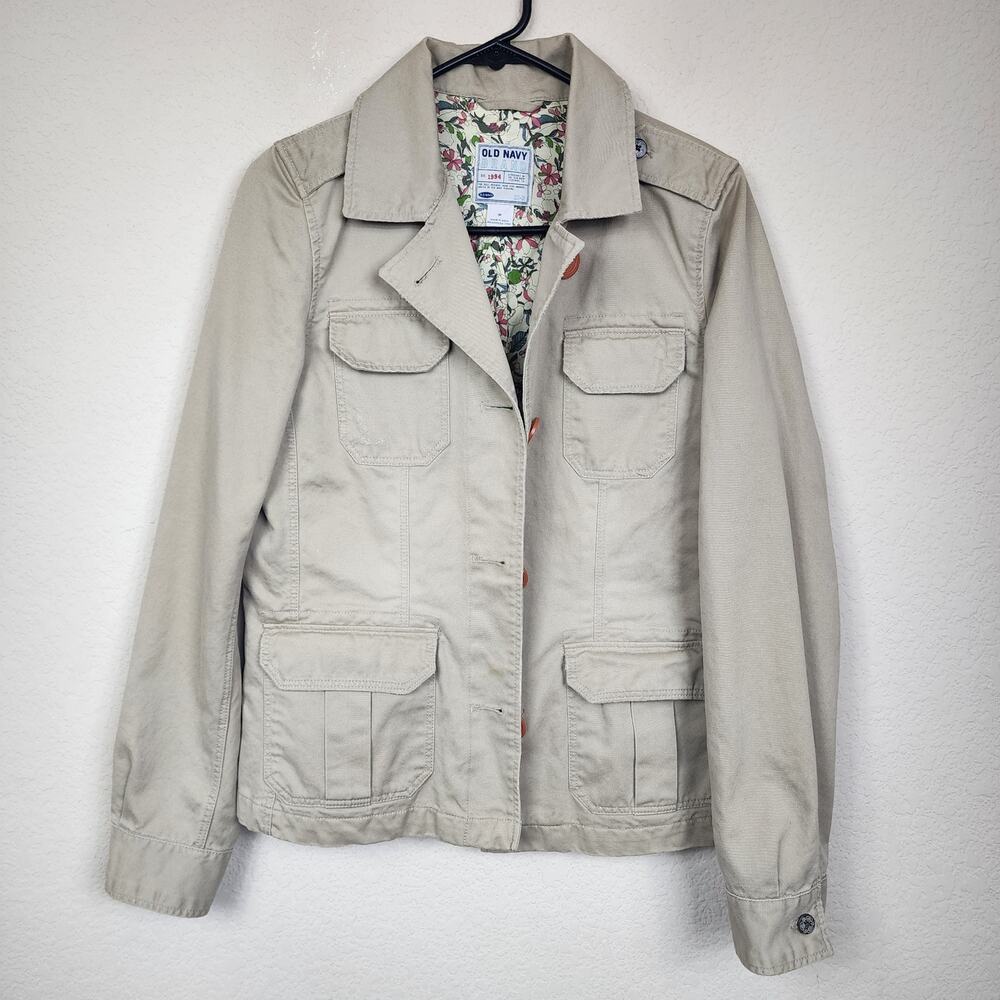 Medium Tan Long Sleeve Jacket - image 1